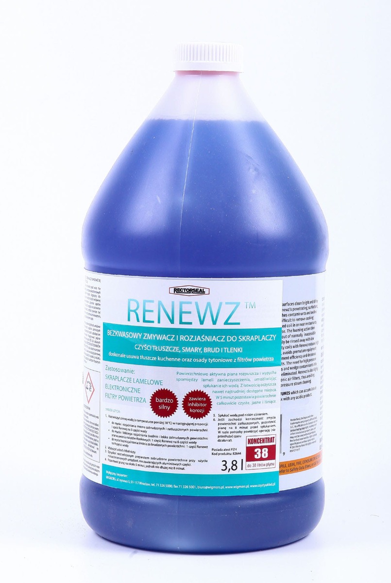 Zmywacz lamel Rectorseal Renewz 3,8L - obrazek 1
