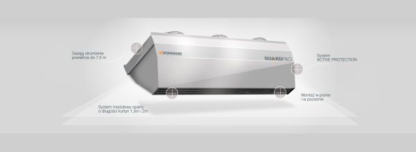 Kurtyna powietrzna zimna Sonniger GUARD PRO 150C-16142