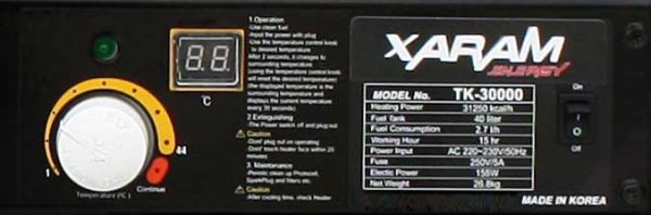Nagrzewnica olejowa Xaram Energy TK-30000-17409