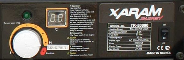 Nagrzewnica olejowa Xaram Energy TK-50000-17418