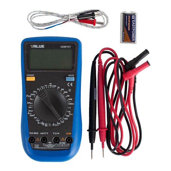 Miernik uniwersalny Value VDM-151-20687