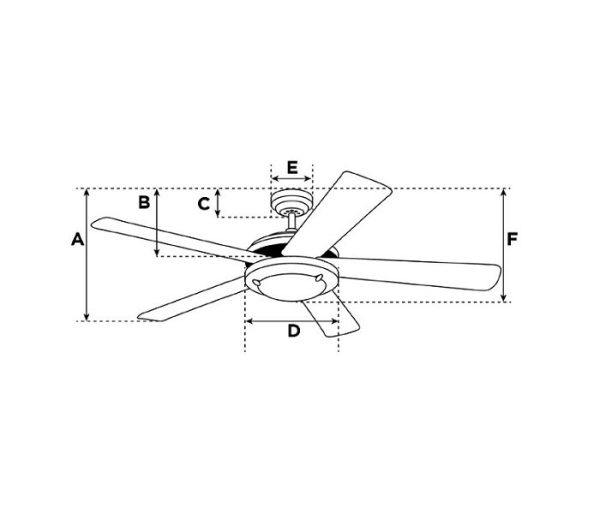 Wentylator sufitowy Westinghouse TECHNO II-38189