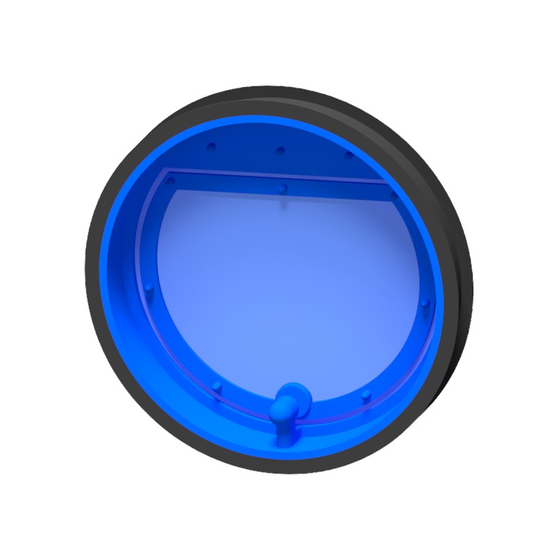 Klapa zwrotna do okapów kuchennych BLU.125 Magnetic - obrazek 1