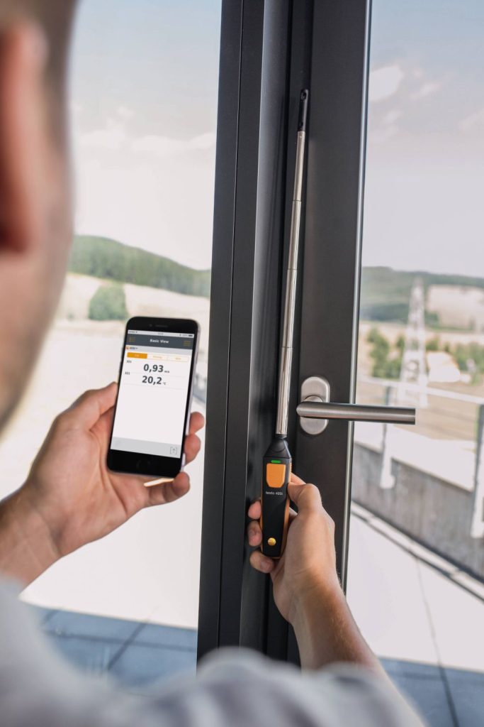 Termoanemometr współpracujący ze smartfonem Testo 405i-43729