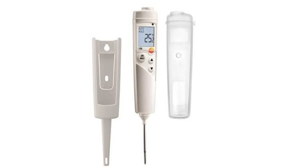 Elektroniczny termometr spożywczy Testo 106 z futerałem TopSafe-1012709