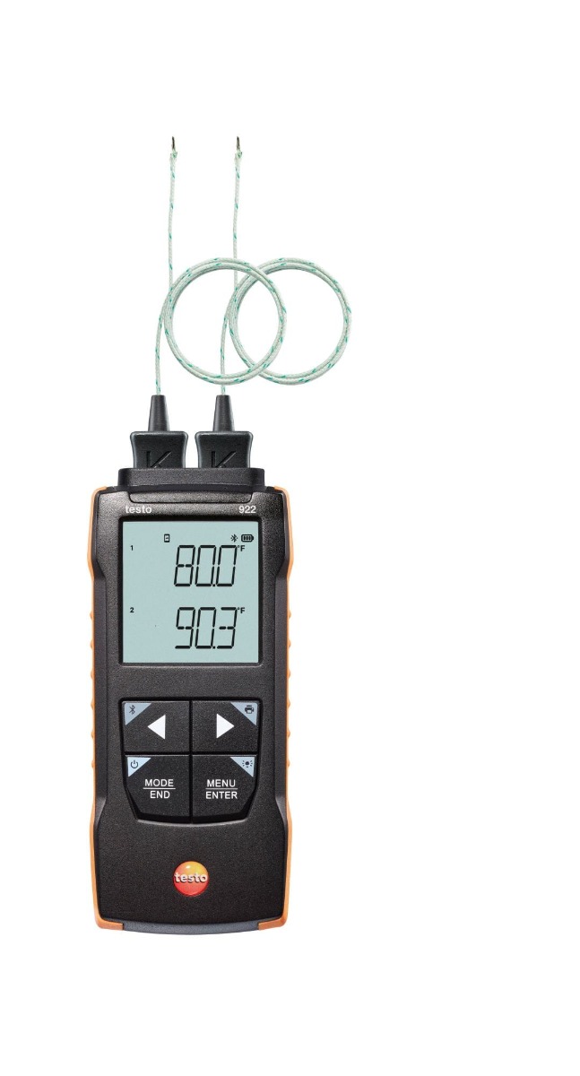 Przyrząd do pomiaru różnicy temperatur Testo 922-1034247