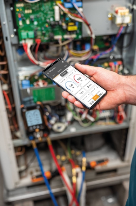 Elektroniczna oprawa zaworowa Testo 550s Basic z sondami przewodowymi-1025542
