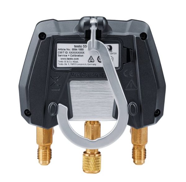 Elektroniczna oprawa zaworowa Testo 550i zestaw Bluetooth i 2-drożną baterią zaworów-1025963