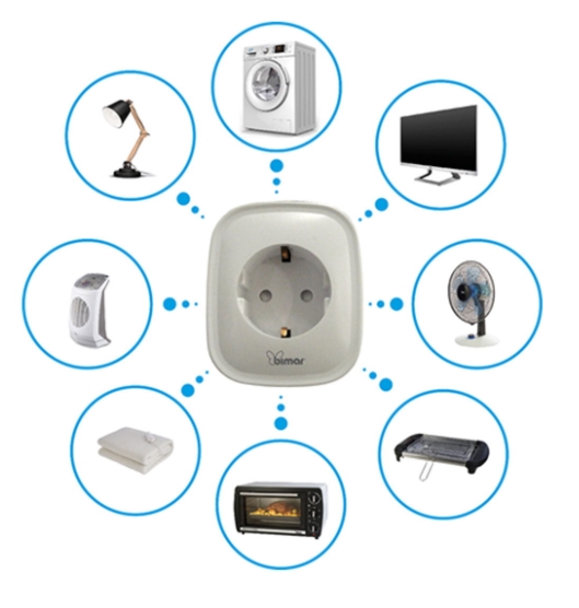 Gniazdko smart WiFi AP02 Bimar-1026200