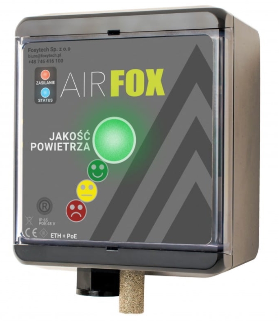 AIRFOX profesjonalny detektor jakości powietrza do zastosowania zewnętrznego-0