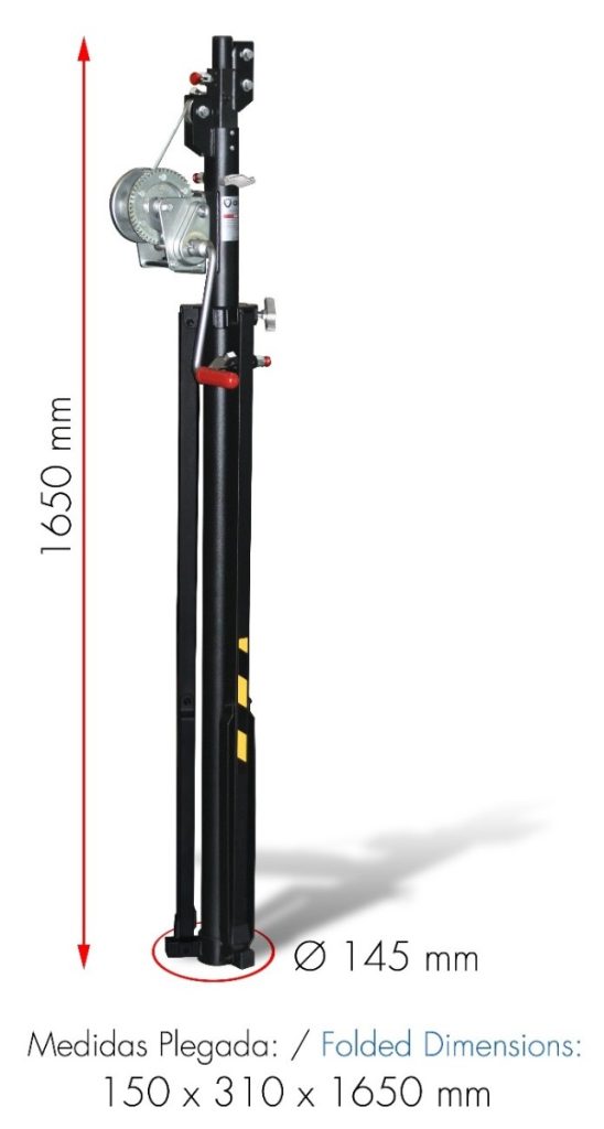 Podnośnik do agregatów klimatyzacyjnych i chłodniczych GUIL ELC-710-1026286