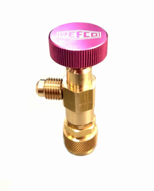 Zawór kątowy serwisowy A-38410 Refco 5/16SAE R410-0