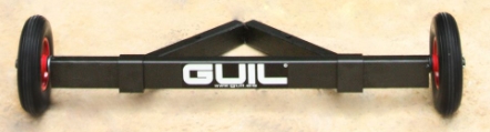 2 bezpłaskie koła GUIL RD-01 z osią do przesuwania podnośnika ELC-730/R-0