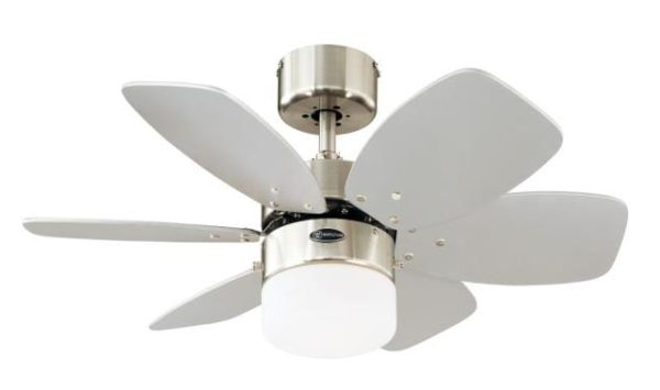 Wentylator sufitowy Westinghouse FLORA ROYALE srebrny-0