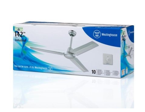 Wentylator sufitowy INDUSTRIAL SATYNA z reg. naściennym-1028435
