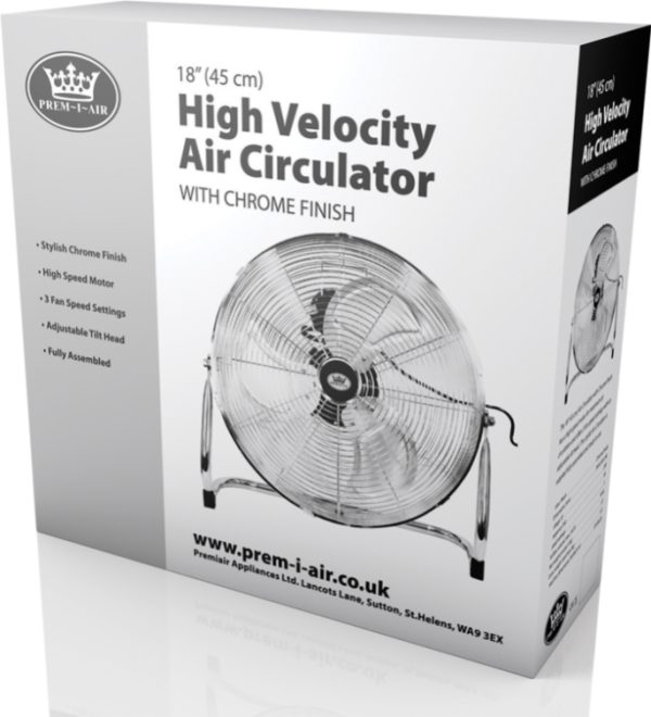 Wentylator osiowy PREM-I-AIR EH0522 chrom-1028461