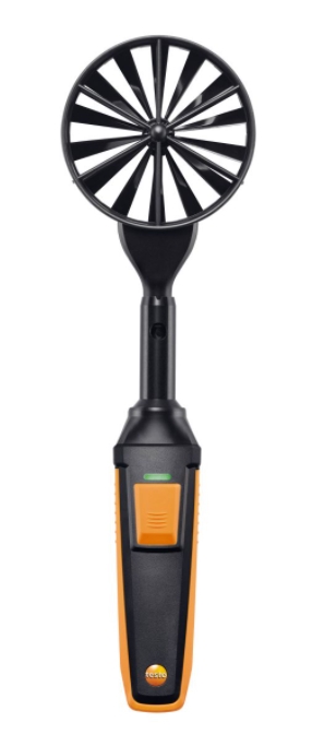Miernik wielofunkcyjny Testo 440 z sondą wiatraczkową Ø100 mm z Bluetooth-1028743