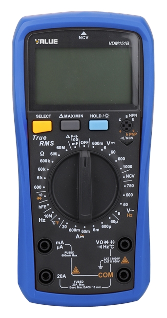 Miernik uniwersalny Value VDM-151 B-0