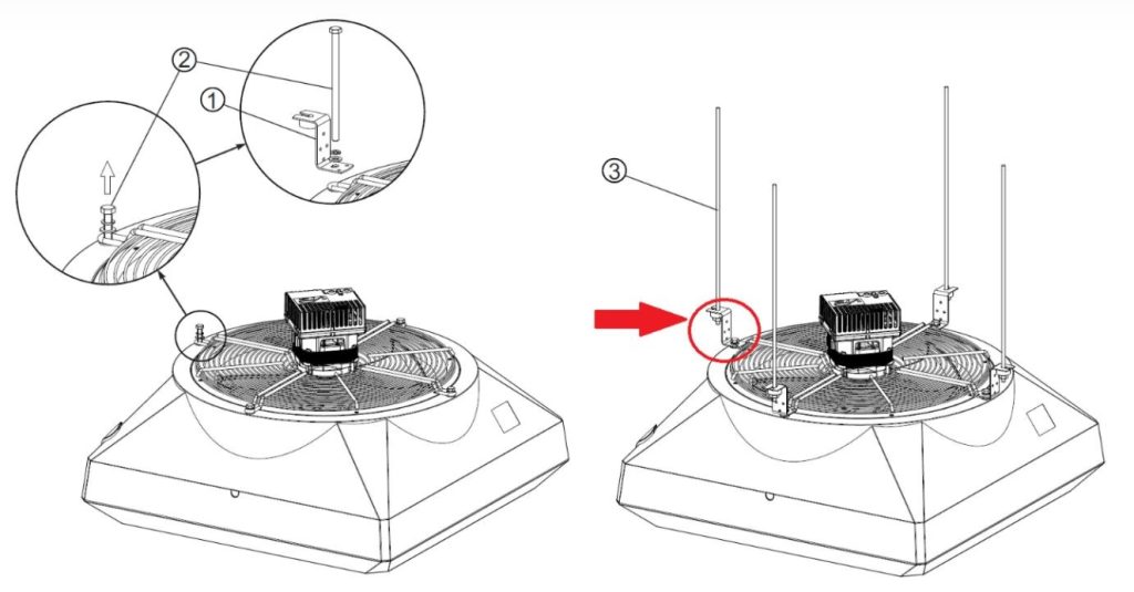 Destratyfikator powietrza VTS VOLCANO VR-D MINI EC-1029839