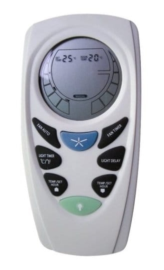 Wentylator z chowanymi łopatami FANAWAY EVO 2 ENDURE CHROM z pilotem-1029915