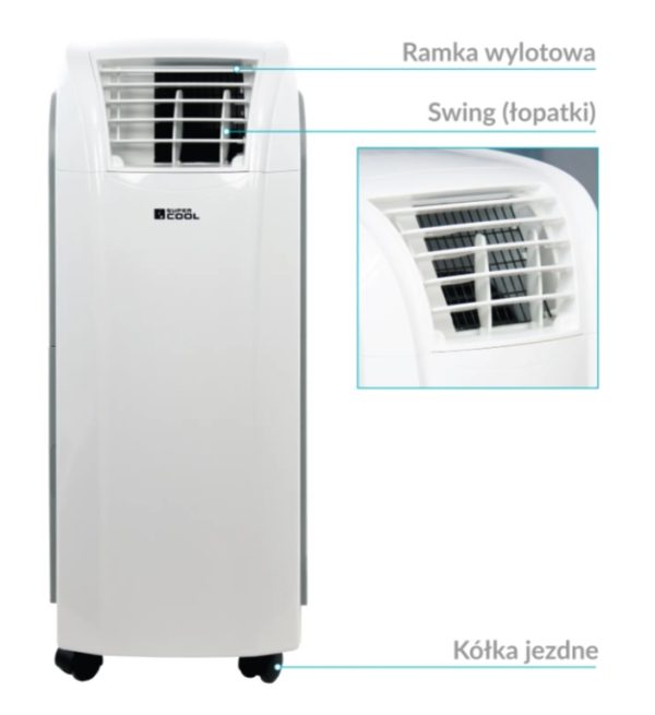 Klimatyzator przenośny Fral SuperCool FSC14.2 Gray-1030532