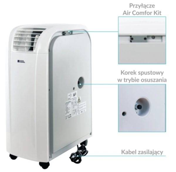 Klimatyzator przenośny Fral SuperCool FSC14.2 Gray-1030534