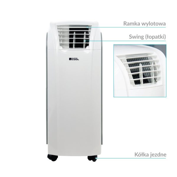 Klimatyzator przenośny Fral SuperCool FSC14.2 WiFi Gray-1030515
