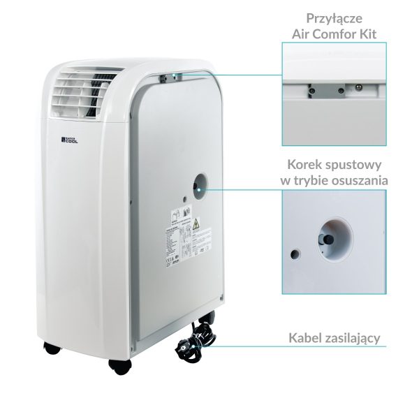 Klimatyzator przenośny Fral SuperCool FSC14.2 WiFi Gray-1030514