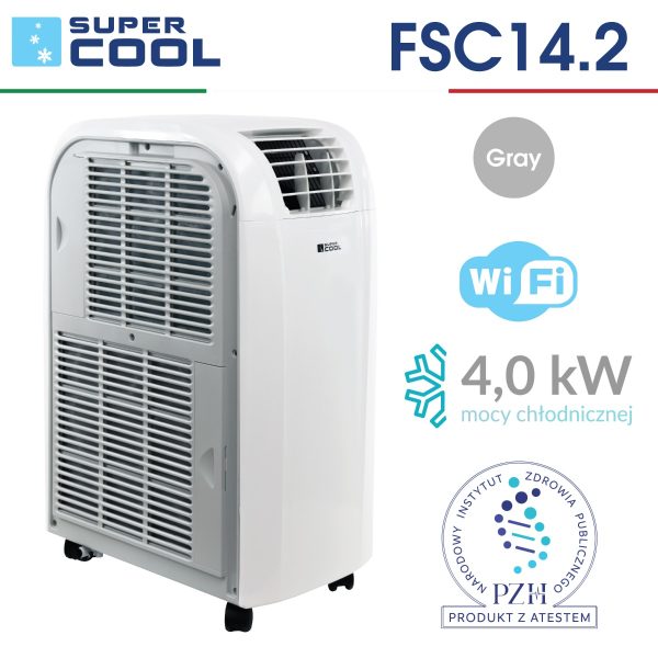 Klimatyzator przenośny Fral SuperCool FSC14.2 WiFi Gray-0