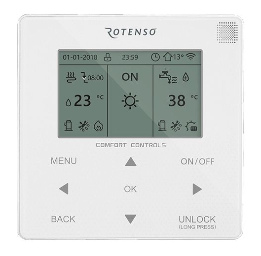 Pompa ciepła Rotenso Aquami Monoblock 14 kW AQM140X3 trójfazowa-1030929