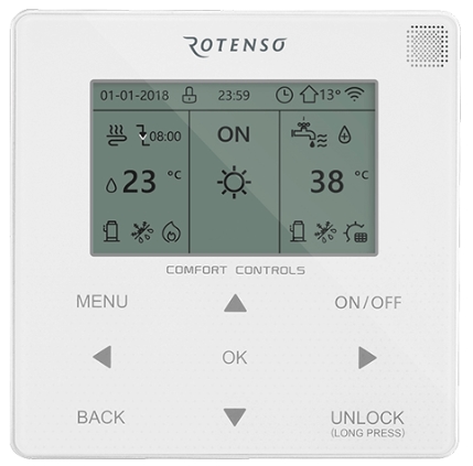 Pompa ciepła Rotenso Aquami Split 12 kW AQS120X3o trójfazowa-1031004