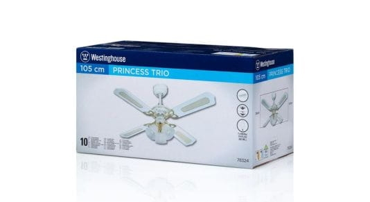 Wentylator sufitowy Westinghouse Princess Trio-1031110
