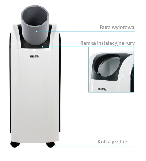 Klimatyzator przenośny Fral Super Cool FSC19.2SC Wi-Fi-1031145