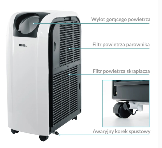 Klimatyzator przenośny Fral Super Cool FSC19.2SC Wi-Fi-1031146