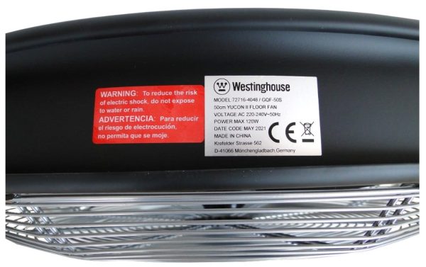 Wentylator podłogowy Westinghouse Yucon II-1031521