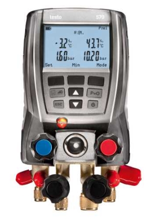 Elektroniczna oprawa zaworowa Testo 570-0