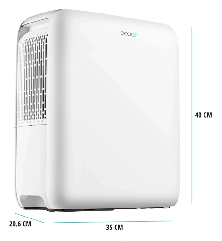 Kondensacyjny osuszacz powietrza Ecoair DC12-MK2 (wtyczka UK)-1031842