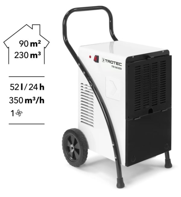 Przemysłowy osuszacz powietrza Trotec TTK 165 ECO-1032045