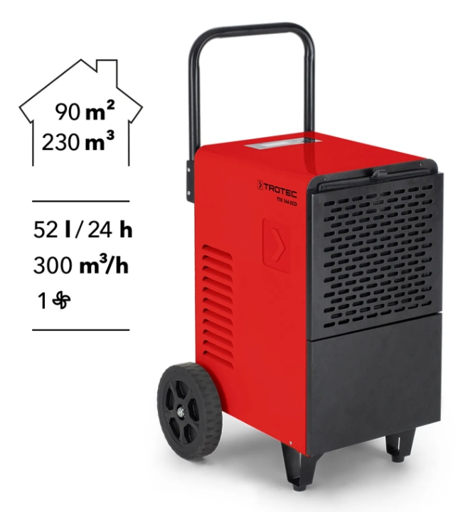 Przemysłowy osuszacz powietrza Trotec TTK 166 ECO-1032053