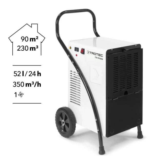 Przemysłowy osuszacz powietrza Trotec TTK 170 ECO-1032062