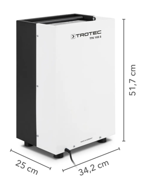 Osuszacz powietrza Trotec TTK 105 S HC z licznikiem godzin-1032089