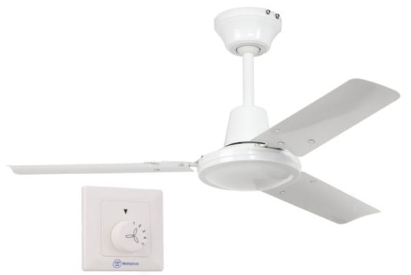 Wentylator sufitowy CasaFan TRISTAR II z reg. naściennym-0