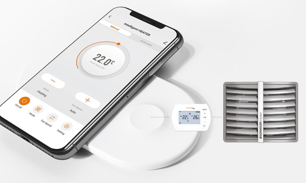 Panel sterujący Sonniger Intelligent Wi-Fi do nagrzewnic wodnych-1031817