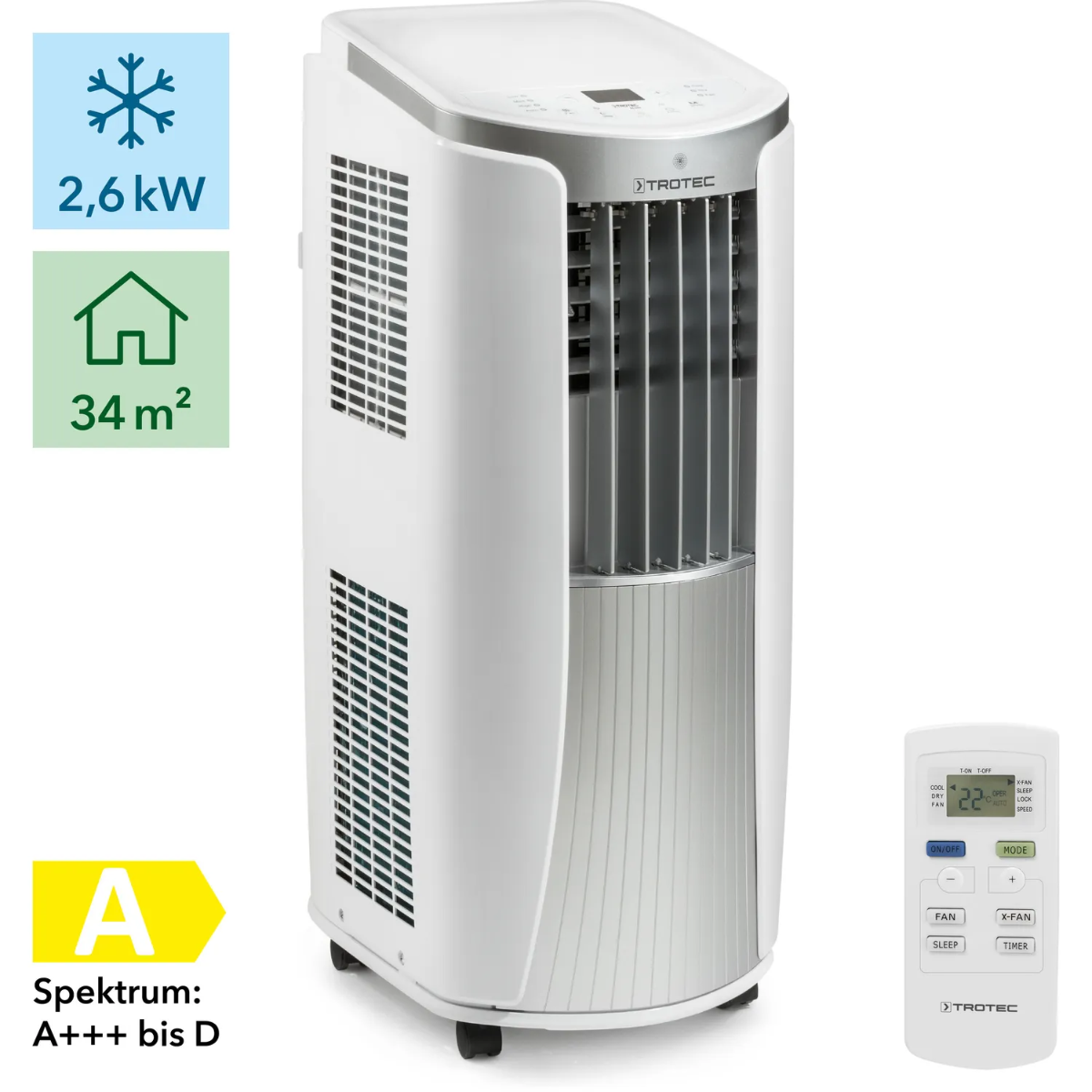 Klimatyzator przenośny Trotec PAC 2610 E-0