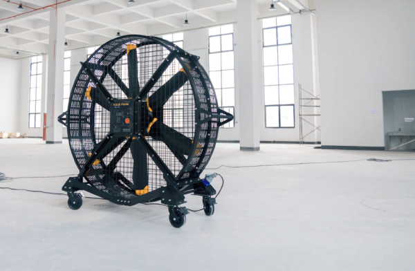 Wentylator mobilny, cyrkulator przemysłowy AIRMOVE HVLS-1032981
