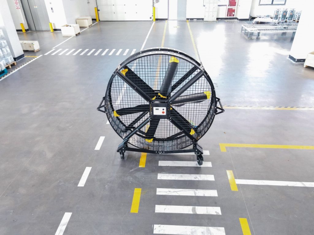 Wentylator mobilny, cyrkulator przemysłowy AIRMOVE HVLS-1032983