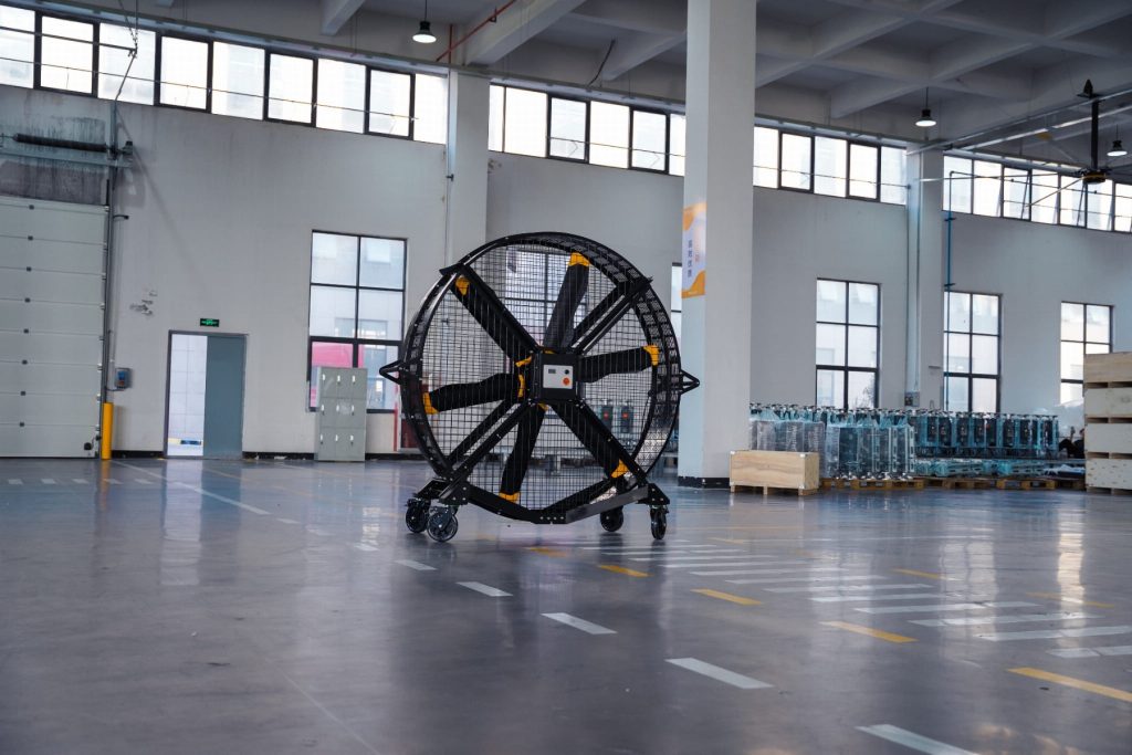 Wentylator mobilny, cyrkulator przemysłowy AIRMOVE HVLS-0