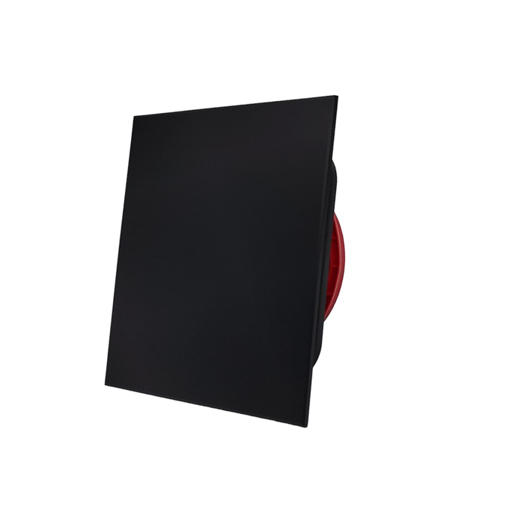 Anemostat panelowy czarny fi 125-0