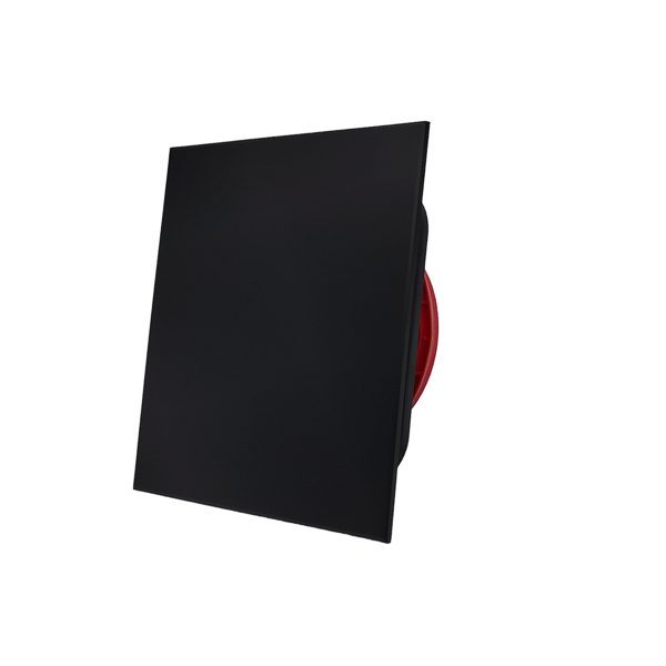 Anemostat panelowy czarny fi 125-0