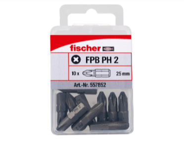 BESSTO Bit PH2 Fischer (10szt) - krzyżowy-0